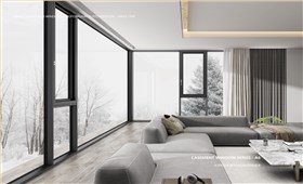 A6系列斷橋平開窗