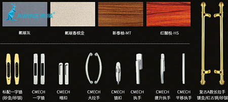 鋁合金門窗五金配件包括哪些？重要嗎？